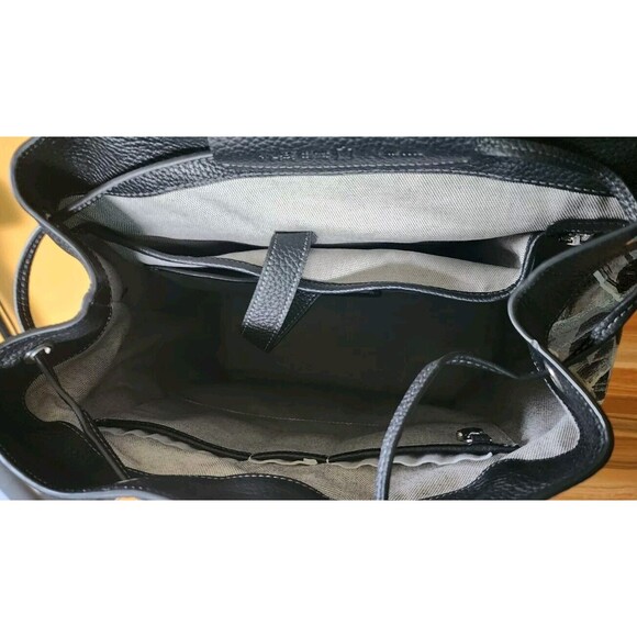 COACH MINT + SERF CARRIAGE BACKPACK Black Multicolor Graffiti Unisex CD676 NWT main image 6